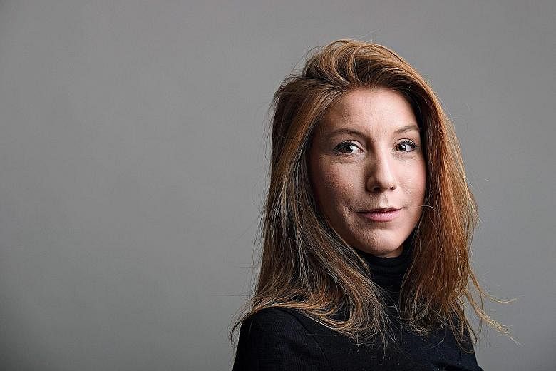 The torso of Swedish journalist Kim Wall was found floating in the waters off Copenhagen on Aug 21, 11 days after she went missing.