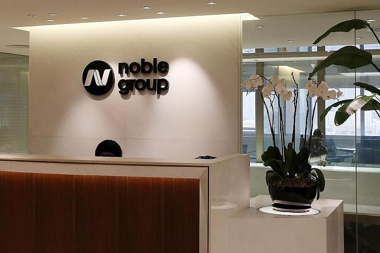 Noble had estimated it would be paid a certain amount for the unit, and SGX asked the firm to reconcile the difference between the figures.