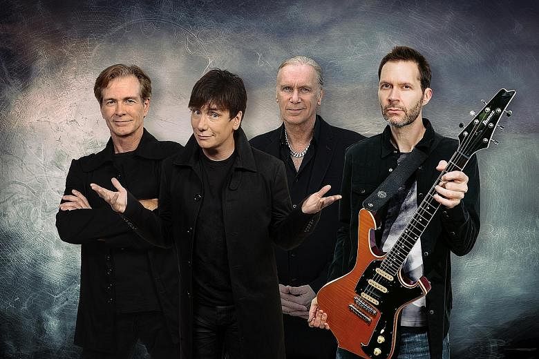 Mr. Big comprise (from left) Pat Torpey, Eric Martin, Billy Sheehan and Paul Gilbert.