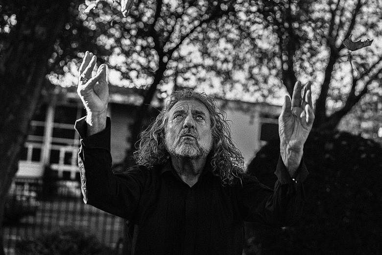 British singer Robert Plant's album Carry Fire is out today.