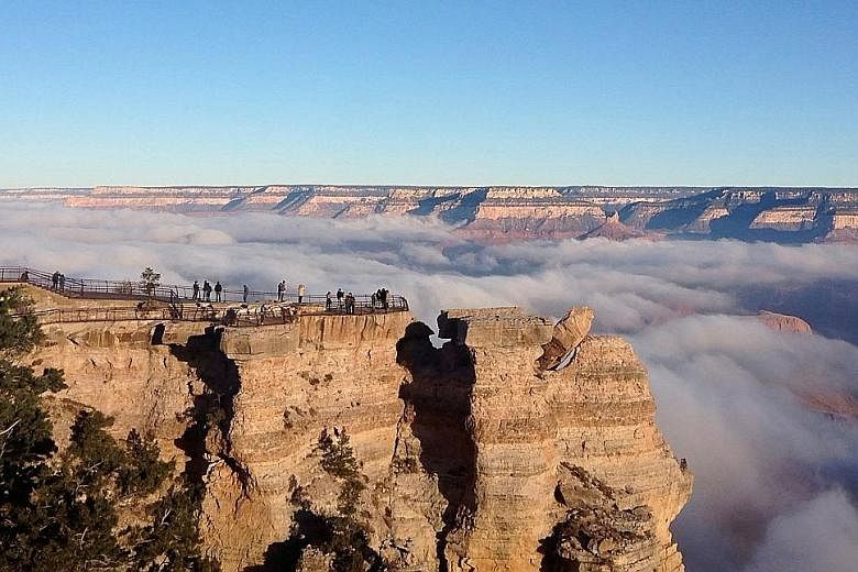 The Grand Canyon National Park in America, which is on the Unesco World Heritage list.