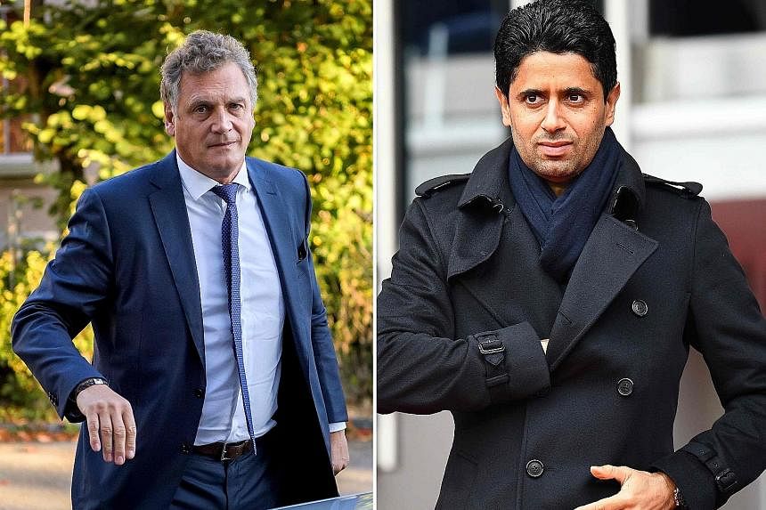 Former Fifa secretary general Jerome Valcke also faces a criminal investigation as part of a wider Swiss inquiry into the activities of Nasser Al-Khelaifi and an unnamed businessman working in the sports-rights sector.