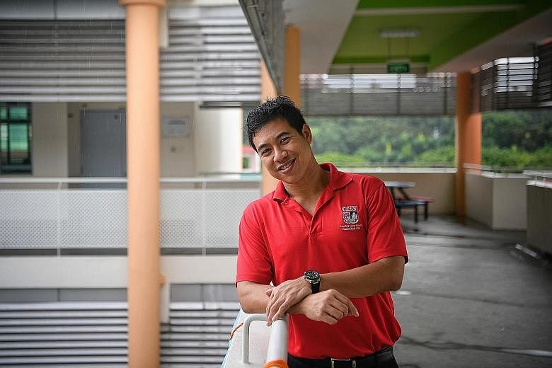 Mr Brandon Lim, who taught at St Andrew's Junior College, joined Gan Eng Seng School this year as a history teacher.