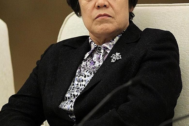 Wu Aiying was justice minister from 2005 until February this year, and one of only a handful of senior female officials in China.