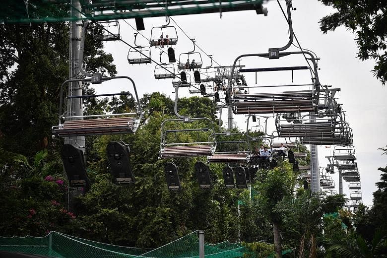 Skyline Luge Sentosa yesterday introduced two new downhill routes, which promise more twists and turns, including hairpin corners, for visitors. The island attraction also has an additional Skyride chairlift, which will cut the waiting times for ride