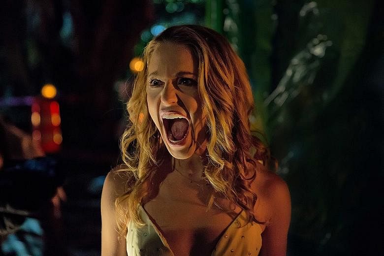 Playing a character who is killed several times in Happy Death Day, Jessica Rothe had to scream loudly and often.