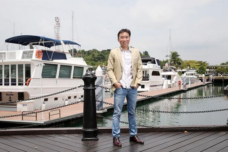 Mr Calvin Cheng, who is co-chairman of China-based education tech firm Retech Technology, entered China in 2011 when he realised that the Singapore market, on its own, was "far too small".