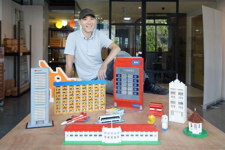 Mr Jeffrey Kong, 38, began working on Lego sculptures commercially when more and more people asked him about his projects and reached out to commission pieces. Another Lego enthusiast, Mr Davide Sacramati, is trying to get the Danish toymaker to put 
