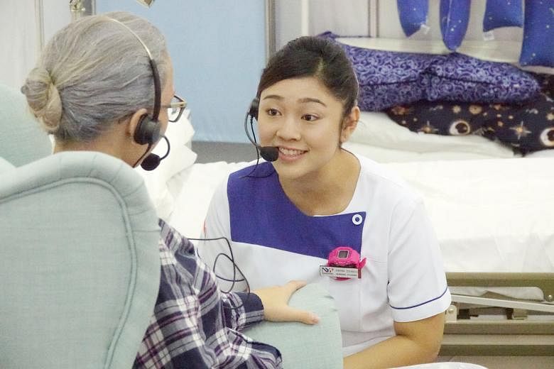 Nursing graduate Fazira Zulkifli from Nanyang Polytechnic won a bronze medal in the health and social care category at the WorldSkills international competition held in Abu Dhabi. Twenty-one young people from Singapore's polytechnics and the Institut