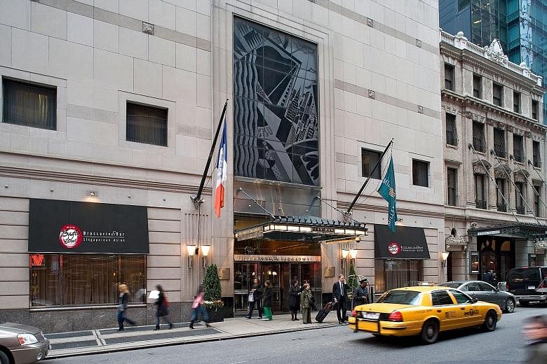 The Millennium Broadway hotel in New York. The row began earlier this week when fund managers criticised M&C independent directors' recommendation to accept CDL's proposed cash offer of 552.5 pence a share.