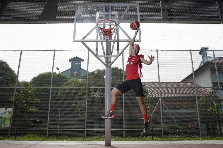 Former national basketball player Lim Wai Sian, who suffered a life-threatening injury in 2010 which saw part of his skull replaced with plastic. He could not give up the game he loved until he realised his dream of turning out for Singapore at the 2