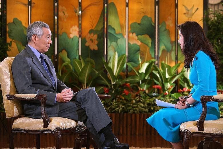 In the interview with CNBC anchor Christine Tan, Prime Minister Lee Hsien Loong spoke on various topics, including Singapore's ties with the US, ahead of his visit to Washington, which begins today.
