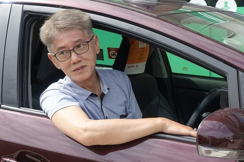 Mr Luen Chi Keung, who quit ComfortDelGro to join Grab partner SMRT a month ago, said he now gets time to have family dinners.