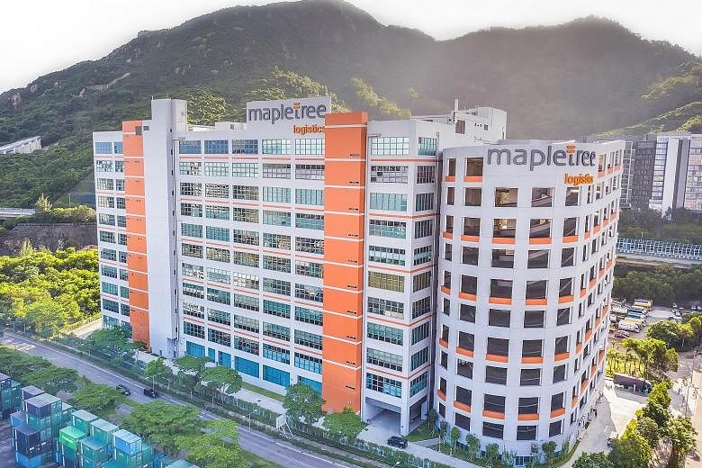 High-yielding assets like Mapletree Logistics Hub Tsing Yi in Hong Kong (above) will get a boost from redeployed capital. While Singapore's market recovery is still slow, Hong Kong is expected to remain a strong market for the trust manager.