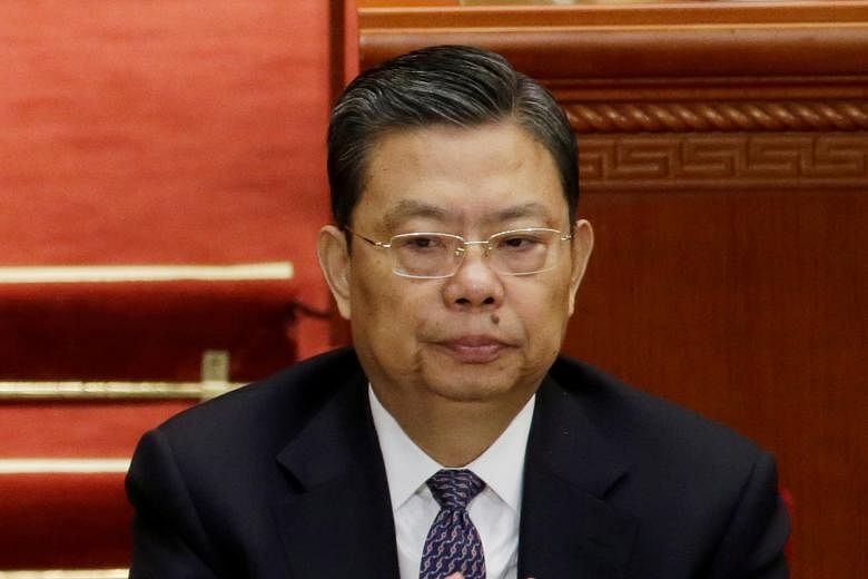 Mr Zhao Leji, a close ally of President Xi Jinping, heads his party's powerful Organisation Department.