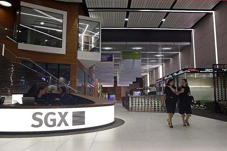 The Singapore Exchange improved its performance across all business units as positive sentiment spurred more market activity.
