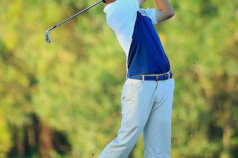 China's Dou Zecheng secured his PGA Tour card for the 2017-18 season earlier this year and hopes to make his mark in the US.