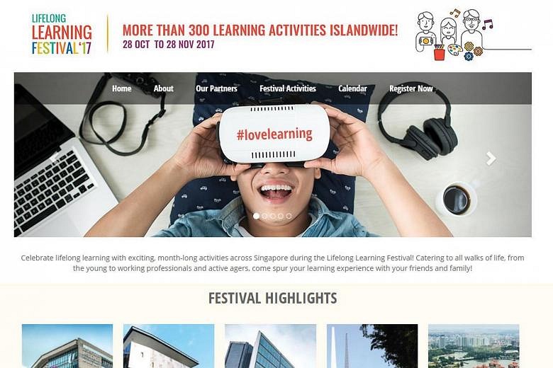 Month-long learning festival to feature 300 learning activities | The  Straits Times