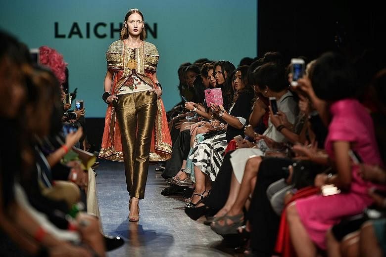 The three-day Singapore Fashion Week 2017 opened yesterday at the National Gallery Singapore with a collection by local designer Goh Lai Chan.