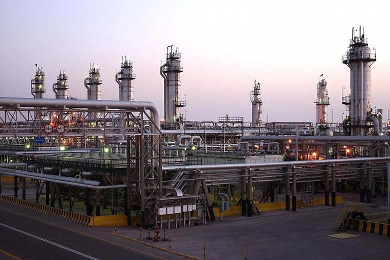 Aramco's Abqaiq oil facility in Saudi Arabia. The oil giant's share sale could be the world's biggest initial public offering.