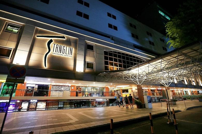 The 47-year-old Tanglin Shopping Centre comprises a six-storey podium block of shops, eateries and medical suites, and a 12-storey tower block of offices.