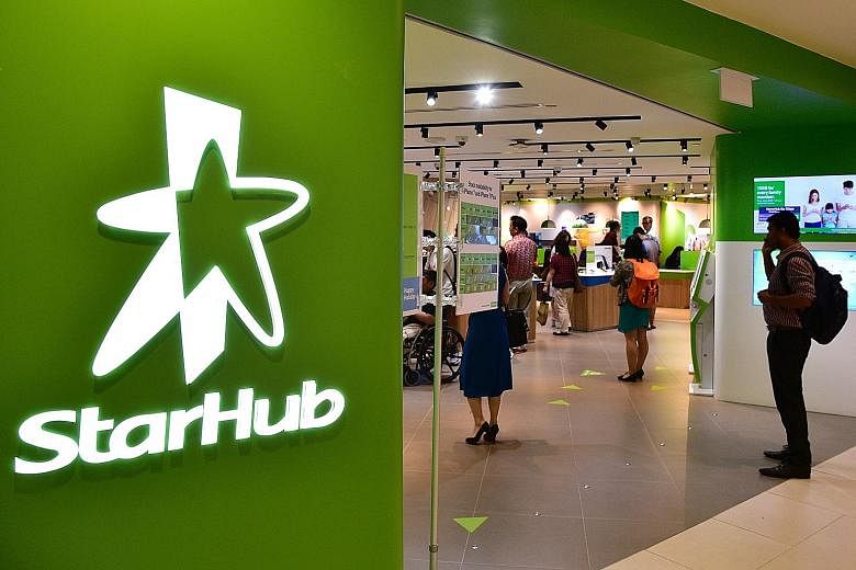 StarHub has declared an interim dividend of four cents per share, down from five cents a share in the same period last year. It said it intends to maintain the dividend of four cents per quarter per share for the rest of this year.