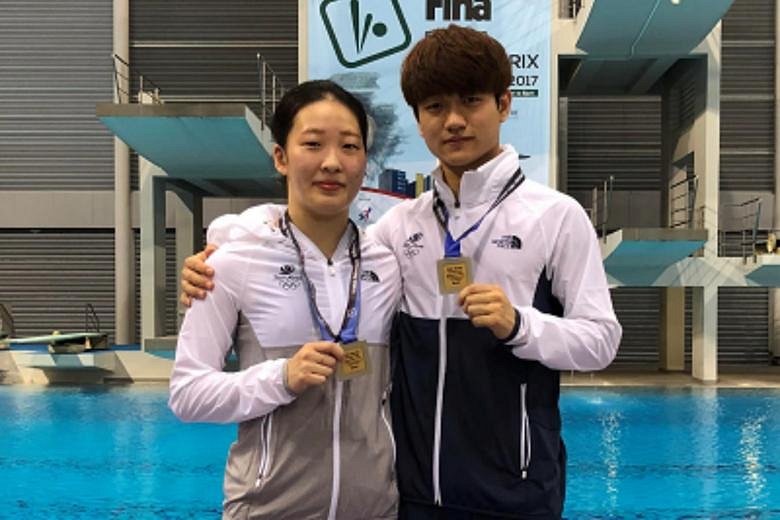 Diving China lead the way on first day of the Fina Diving Grand