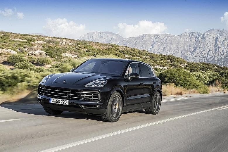 The Porsche Cayenne is paired with an eight-speed Tiptronic gearbox, which is noticeably smoother and quicker than previous Tiptronics.