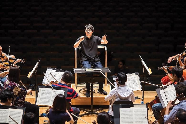 Conductor Wong Kah Chun's Project Infinitude is aimed at helping children.