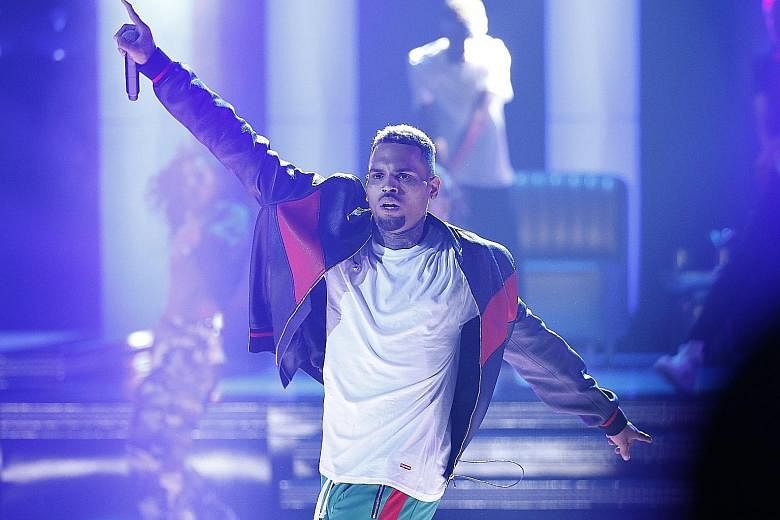 Rapper Chris Brown's new album, Heartbreak On A Full Moon, has 45 tracks and spans more than two hours.