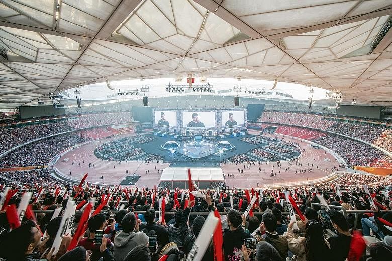 Over 40,000 fans attended the League of Legends World Championship, which was held at Beijing's Bird's Nest stadium last Saturday.
