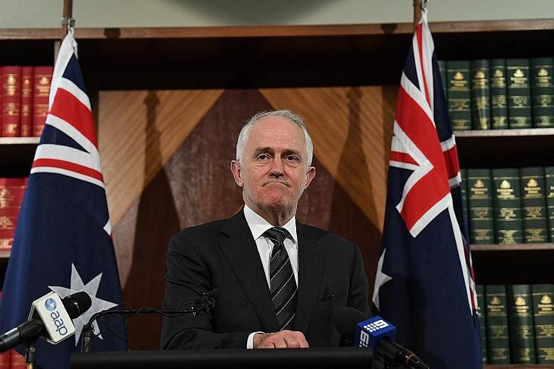 Mr Malcolm Turnbull has come under heavy criticism for his handling of the dual-citizenship crisis, and there are murmurings of a party revolt.