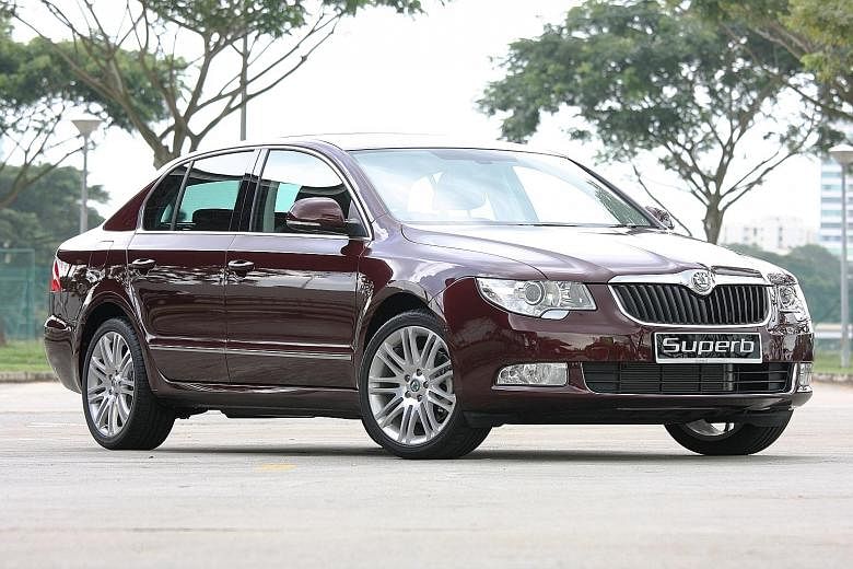 The best year for the Skoda brand in Singapore was 2010, when it sold 105 cars.