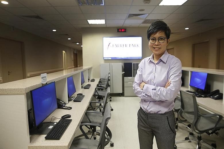 Ms Wong Ching Yee, 40, left the chemical engineering industry nine years ago. She is now a nursing informatics application specialist at Farrer Park Hospital.
