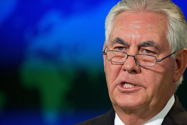 Mr Rex Tillerson said he did not want to read further into the Saudi situation until it was clearer.