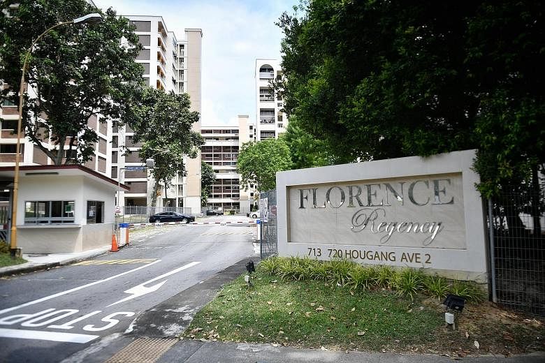 Privatised HUDC estate Florence Regency in Hougang was one of just two of the 16 residential sales en bloc this year that went to foreign firms. It was sold to Hong Kong-listed Logan Property. Local developers stand a better chance of building up the