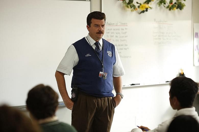 Danny McBride plays a foul-mouthed but ambitious school vice-principal in Vice Principals.