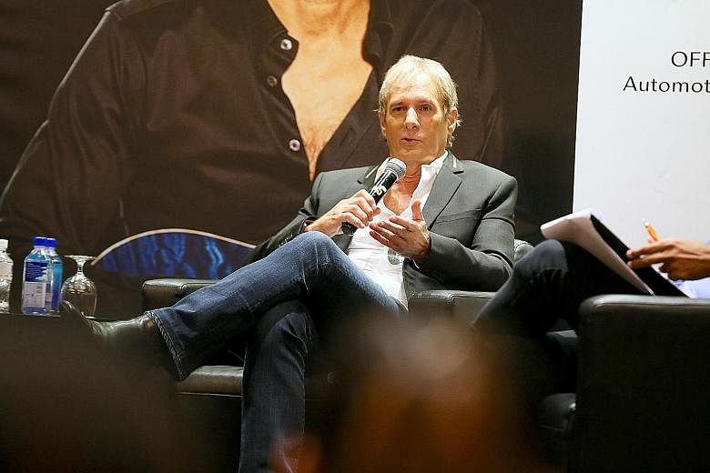 Singer Michael Bolton, 64, who is on a concert tour, has no plans to retire yet.