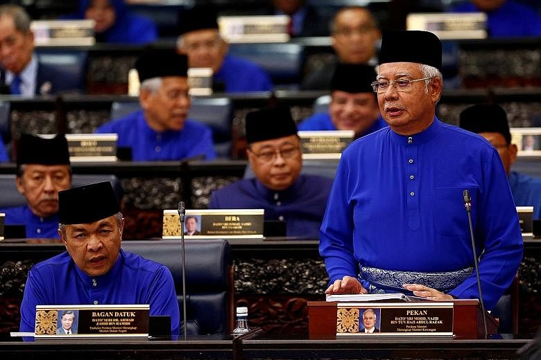 DPM Ahmad Zahid Hamidi said "those who say elections will take place later than that are out of touch with reality".