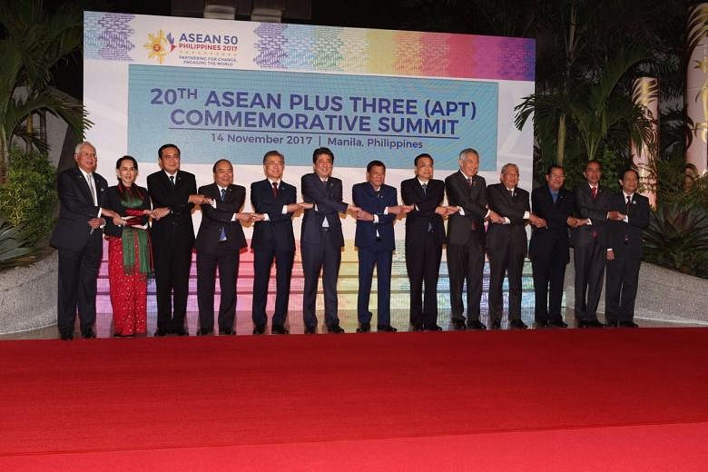 Leaders Of Asean, China, Japan And South Korea Call For Closer Economic ...