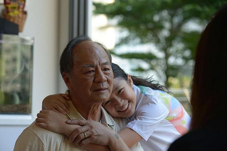 Before We Forget, by film-maker Jess Teong (above), stars Ti Lung as grandfather Gen and Tan Qin Lin as his granddaughter Sarah (both left).