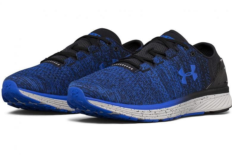 The Under Armour Charged Bandit 3 has enough cushioning and performs superbly for walks, runs and circuit training.