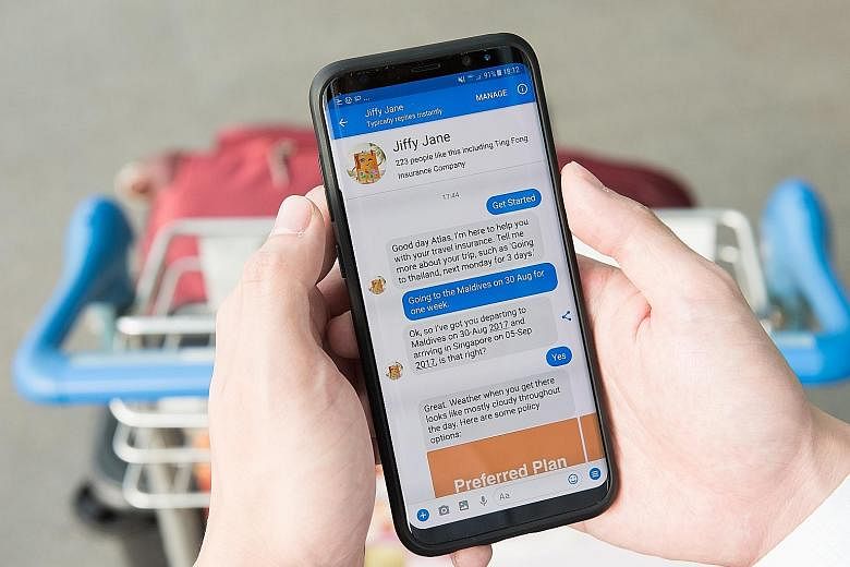Income's Jiffy Jane chatbot, available on Facebook Messenger, offers travellers a seamless, one-stop customer experience - from inquiring about to purchasing their preferred travel insurance - on the go.