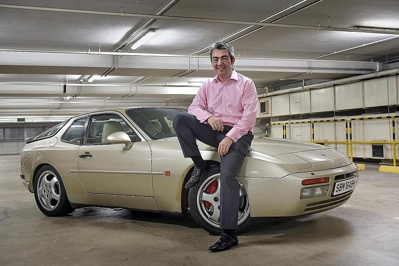 Mr Alvin McCully's Porsche 944 has clocked 270,000km, has undergone two engine rebuilds and a full respray and is always parked under shelter.