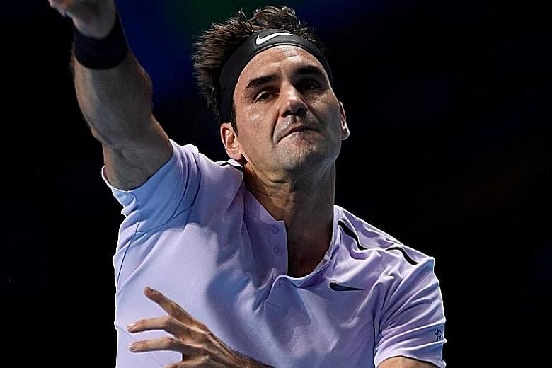 Six-time champion Roger Federer was eliminated from the ATP Finals yesterday by world No. 8 David Goffin. The Belgian won 2-6, 6-3, 6-4 to reach the final of the season-ending event.