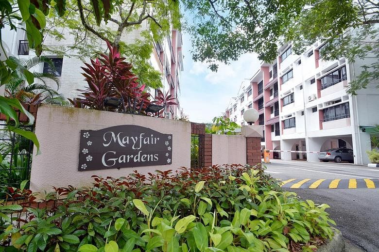 Mayfair Gardens is located off Dunearn Road, and is near schools such as Methodist Girls' School and Hwa Chong Institution. It is about a 300m walk from King Albert Park MRT station.