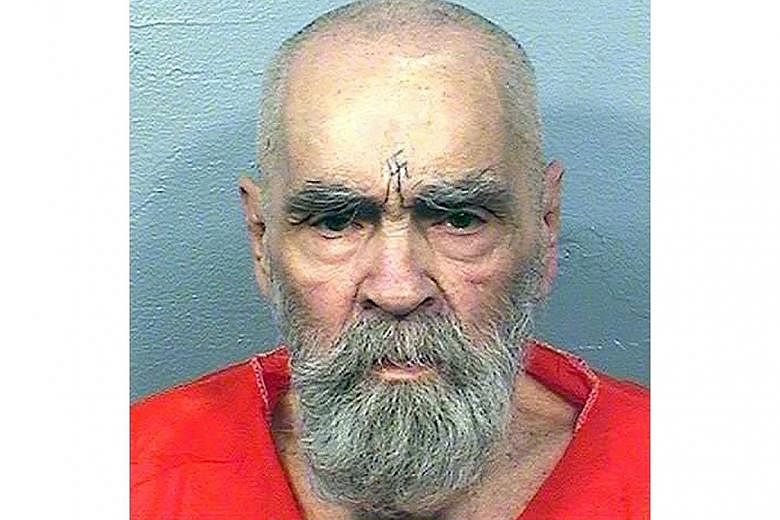 Charles Manson, who led a cult that killed actress Sharon Tate, among others, in 1969, died of natural causes on Sunday at a Kern County hospital, said California prison officials.