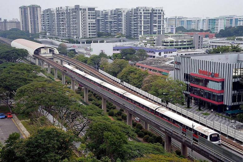 MRT train struck by lightning: Driver in stable condition, says Changi ...