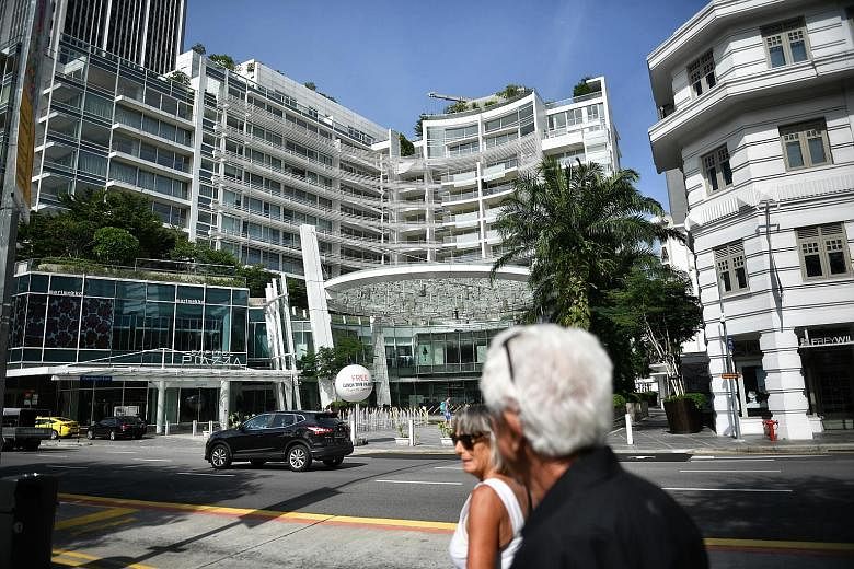 Russian magnate Sergey Vbornov (above) claims that the apartment at Eden Residences Capitol Singapore (left) has defects including "poor finishing" in the living area, and that attempts to rectify the issues have failed. Capitol Residential Developme