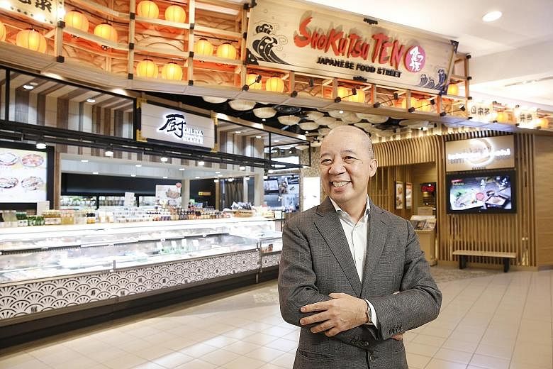 Mr John Yek, executive director and chief executive of RE&S Holdings, which said on Tuesday that it had received "strong interest" from investors for its IPO. The Japanese food and beverage group was among the most active stocks on the SGX in early t